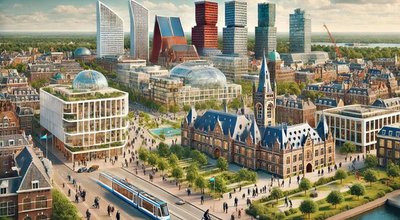 Image for Wonen en werken in Den Haag: carrière maken in de stad van vrede en recht?